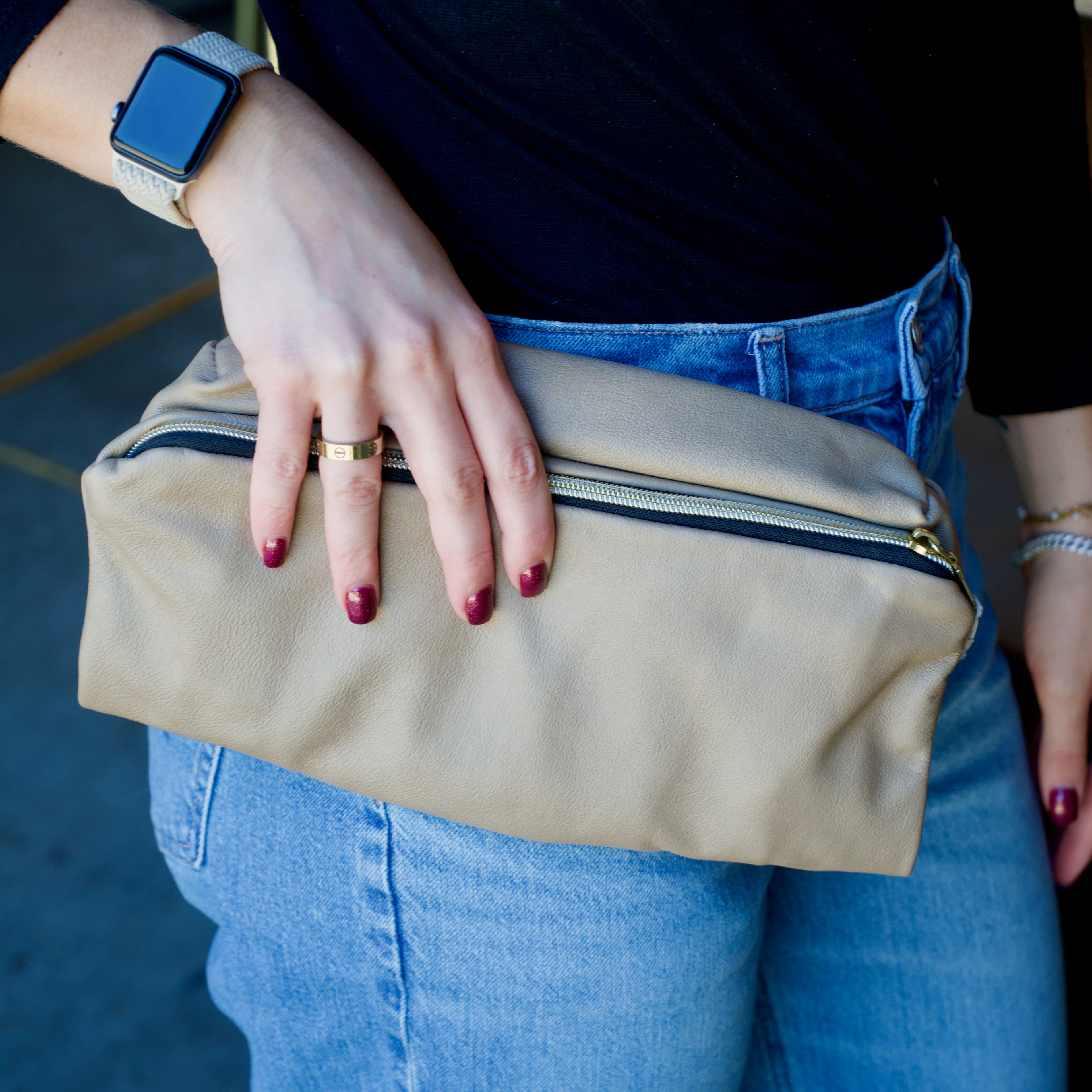 Tessa Clutch - Beige