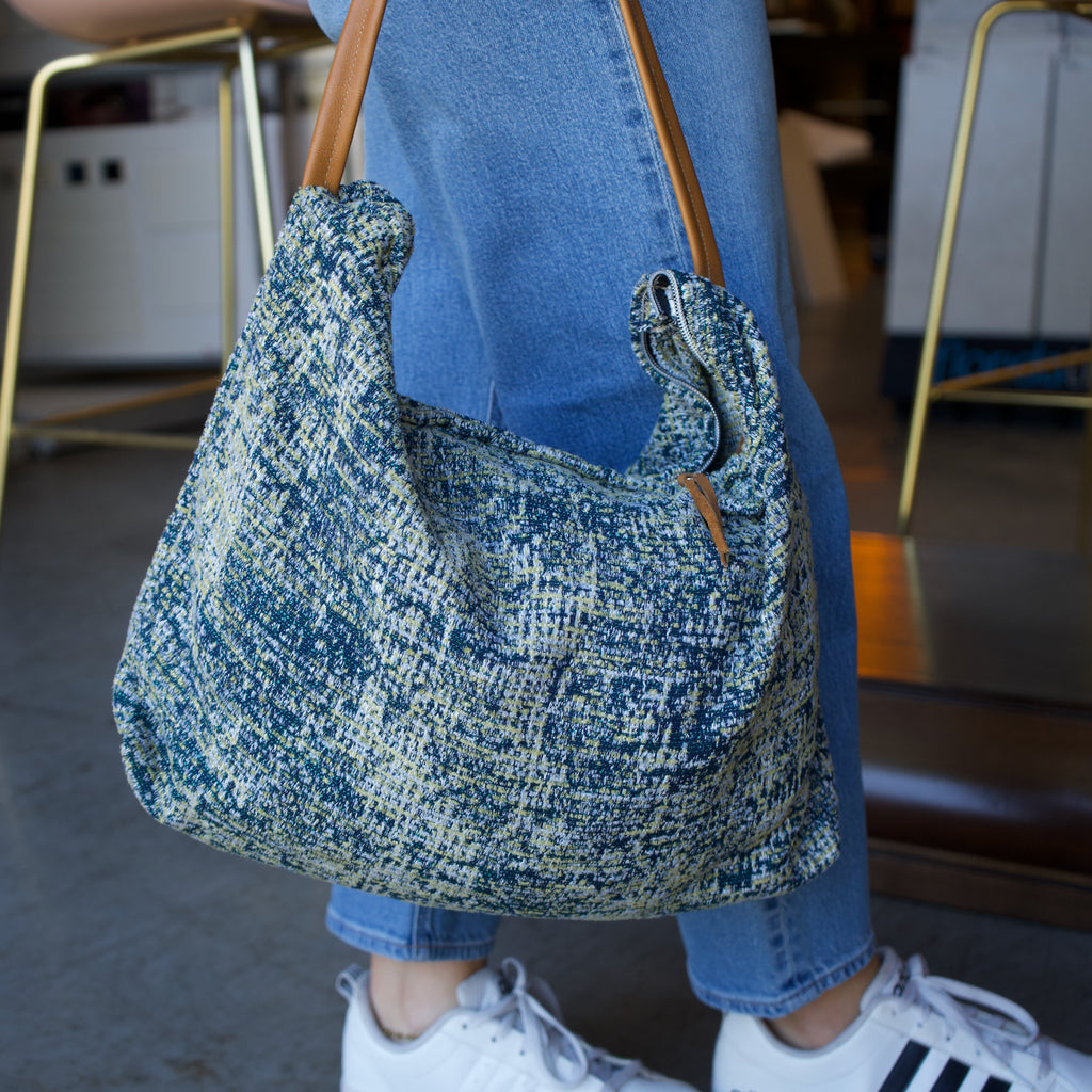 Josie Tote - Blue/Green
